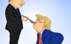Putins, Tramps un dīzelis Putins, Tramps un dīzelis