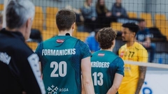 "Robežsardze"/RSU volejbolisti piekāpjas arī Veru komandai "Robežsardze"/RSU volejbolisti piekāpjas arī Veru komandai