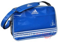 Soma Carry Bag - Blue Shiny PU with Boxing Club Printing (ADIACC110CS-BOX/BLUE)