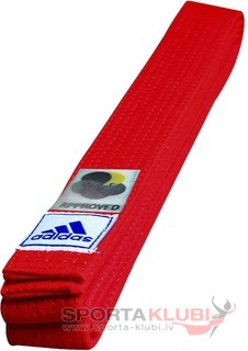 Elite Belt "WKF" 45 mm, red (ADIB240D240-RED)