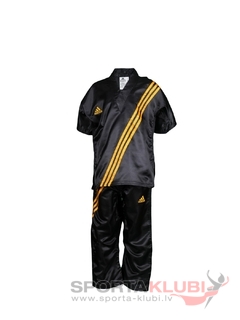 Kostīms Satin Team Uniform "Golden Diagonal Stripes" BLACK/GOLDEN (ADITU06)