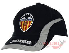 GORRA VALENCIA NEGRO ESCUDO (VA.518031.11)