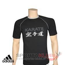 Krekliņš Adidas T-Shirt Black/Lightgrey Karate (TS020K)