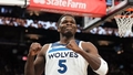 VIDEO ⟩ "Timberwolves" ar uzvaru sērijas ceturtajā spēlē atvaļinājumā aizsūta zvaigžņoto "Suns"