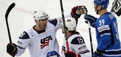 ASV hokejisti sarūgtina mājiniekus somus, Zviedrija apspēlē Norvēģiju