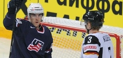 ASV hokejisti pārspēj Vāciju, Kanāda uzvar Čehiju