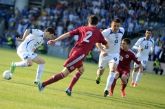 Foto: Latvijas vs Bosnija un Hercegovina 0:5