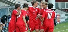 «Skonto» savā laukumā atspēlējas un pieveic «Slovan»