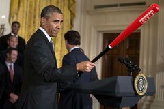 Dienas foto: Obamas ierocis