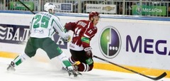 Ufas «Salavat Julajev» - Rīgas «Dinamo»: rit 3.trešdaļa