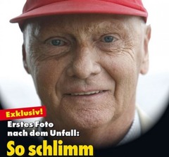 Vāciešus šokē žurnāla vāks ar «Šūmahera» attēlu