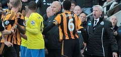 «Newcastle United» trenerim bargs sods par sitienu spēlētājam