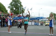Japānas un Etiopijas skrējēji uzvar «Nordea» Rīgas maratonā