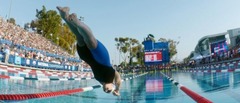 Amerikāniete Ledeckija labo pasaules rekordu 400 metru brīvā stila peldējumā