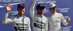 Hamiltons pēc ilgāka pārtraukuma uzvar F-1 posma kvalifikācijā