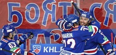 KHL pirmdienas spēļu rezultāti