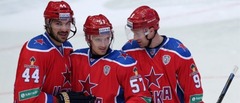 KHL čempionāta ceturtdienas spēļu rezultāti