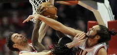 «Bulls» komanda bloķē 18 metienus un pārspēj «Nuggets» vienību NBA mačā