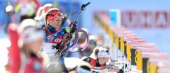 PK posmā Oberhofā biatlona stafetē sievietēm uzvar Čehijas komanda