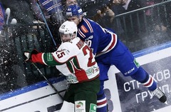 KHL pirmdienas spēļu rezultāti