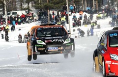 Jānis Baumanis un Reinis Nitišs aizvadīs RallyX on Ice posmu Kārlstadē