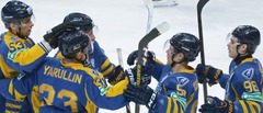 «Atlant» hokejisti KHL spēlē atkārtoti pieveic Minskas «Dinamo»