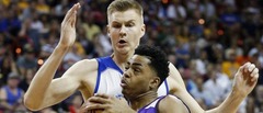 Porziņģa «Knicks» 1/8 finālā tiksies ar «Warriors» vai «Kings»