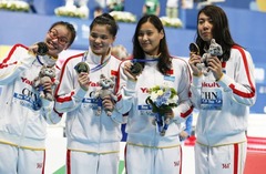 Ķīnas sportisti izcīna visvairāk medaļu PČ ūdens sporta veidos