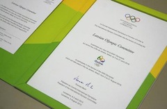 Latvija saņēmusi ielūgumu piedalīties Riodežaneiro olimpiskajās spēlēs