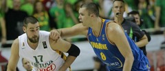 Lietuvas basketbolisti ar grūtībām uzveic Ukrainu