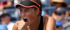 Ostapenko sagrauj polieti Kaniju un sasniedz karjeras pirmo WTA pusfinālu