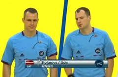 Līcis un Stoļarovs tiesās Eiropas handbola čempionātā