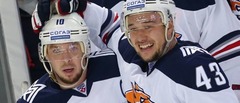 Mozjakins pirmais sasniedz 500 punktu robežu KHL regulārajā sezonā