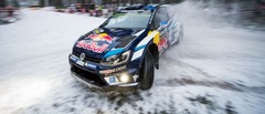 Čempions Ožjē triumfē arī Zviedrijas WRC rallija posmā