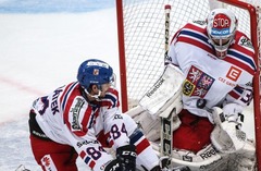 Čehijas hokeja izlase pārbaudes spēlē sagrauj Vāciju