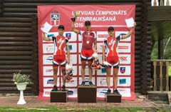 Mārtiņš Blūms triumfē Latvijas čempionātā MTB XCO krosā