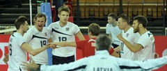 Latvijas volejbolisti ar drošu uzvaru uzsāk EČ kvalifikācijas otro kārtu