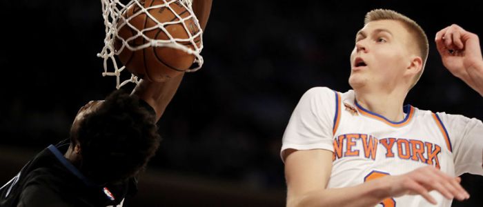 Porziņģis palīdz «Knicks» komandai vēlreiz pieveikt «Timberwolves»