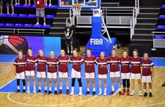 Latvijas U-18 basketbolistes sper soli pretim vietas saglabāšanai EČ augstākajā divīzijā