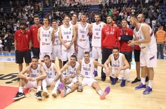 EuroBasket 2017: Latvijas pretiniecei Serbijai pirmais zaudējums pārbaudes mačos
