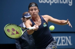 Sevastova sakauj titulēto Šarapovu un iekļūst «US Open» ceturtdaļfinālā