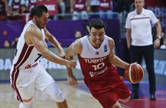 Latvijas pretiniece Turcija sastāvā iekļauj trīs Eirolīgas basketbolistus