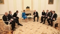 Igaunijas prezidente Kaljulaida ieradusies Maskavā