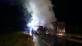 Foto: Traģiskā autoavārijā Igaunijā vieglā automašīna sadūrusies ar kravas auto