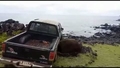 Slaveno Lieldienu salas statuju pilnībā iznīcinājis neuzmanīgs autovadītājs