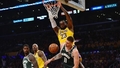 NBA milžu cīņā "Lakers" apspēlē līgas līdervienību "Bucks"