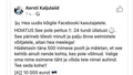 Krāpnieki Igaunijas prezidentes Kersti Kaljulaidas vārdā piedāvā naudas balvas