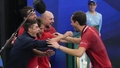 Krievu tenisisti turpina čempionu goda aizstāvēšanu un iekļūst ATP kausa pusfinālā