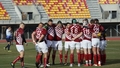 Latvijas regbija izlase Eiropas čempionāta pirmās konferences pēdējā spēlē piekāpjas Čehijai