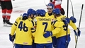 Zviedrijas hokejisti pārspēj Austriju; Dānija "iznīcina" Kazahstānu